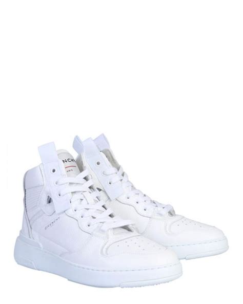 white givenchy hightops|givenchy wing high top sneakers.